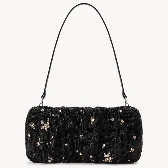 STAUD Handbags - STAUD Beaded Bean Bag - Starry Night